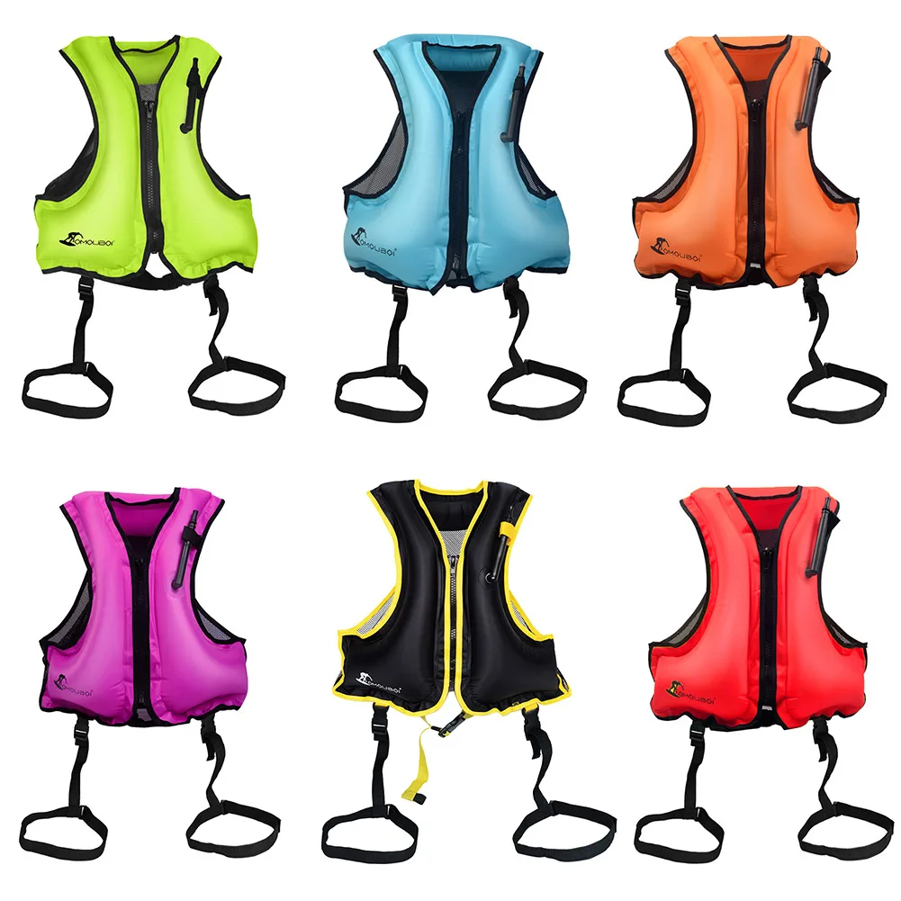 

Kid Adult Life Jacket Swimming Safety Vest Motorboat Buoyancy Life Vest Waterproof Buoyancy Aid Unisex Polyester Life Jacket New