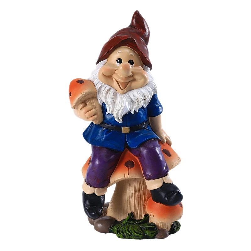 

Funny Figurines Garden Gnome Statue Dwarfs Garden Decoration Statue Home Garden Decoration Lovely Crafts
