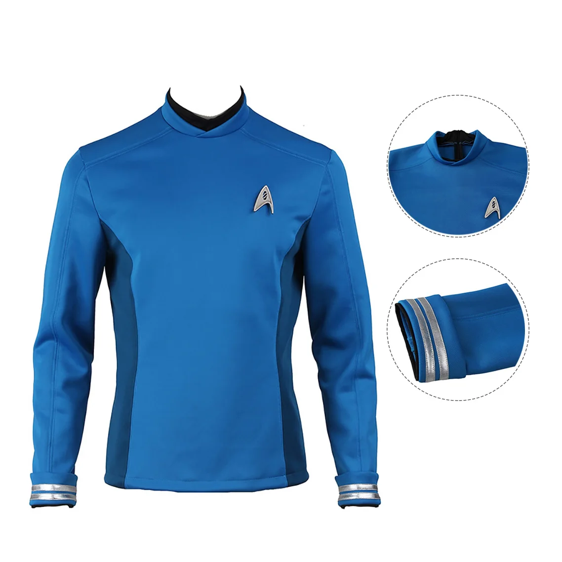 Кости костюм Звездный путь Beyond Косплей Leonard H. McCoy синий цвет|Костюмы из фильмов и