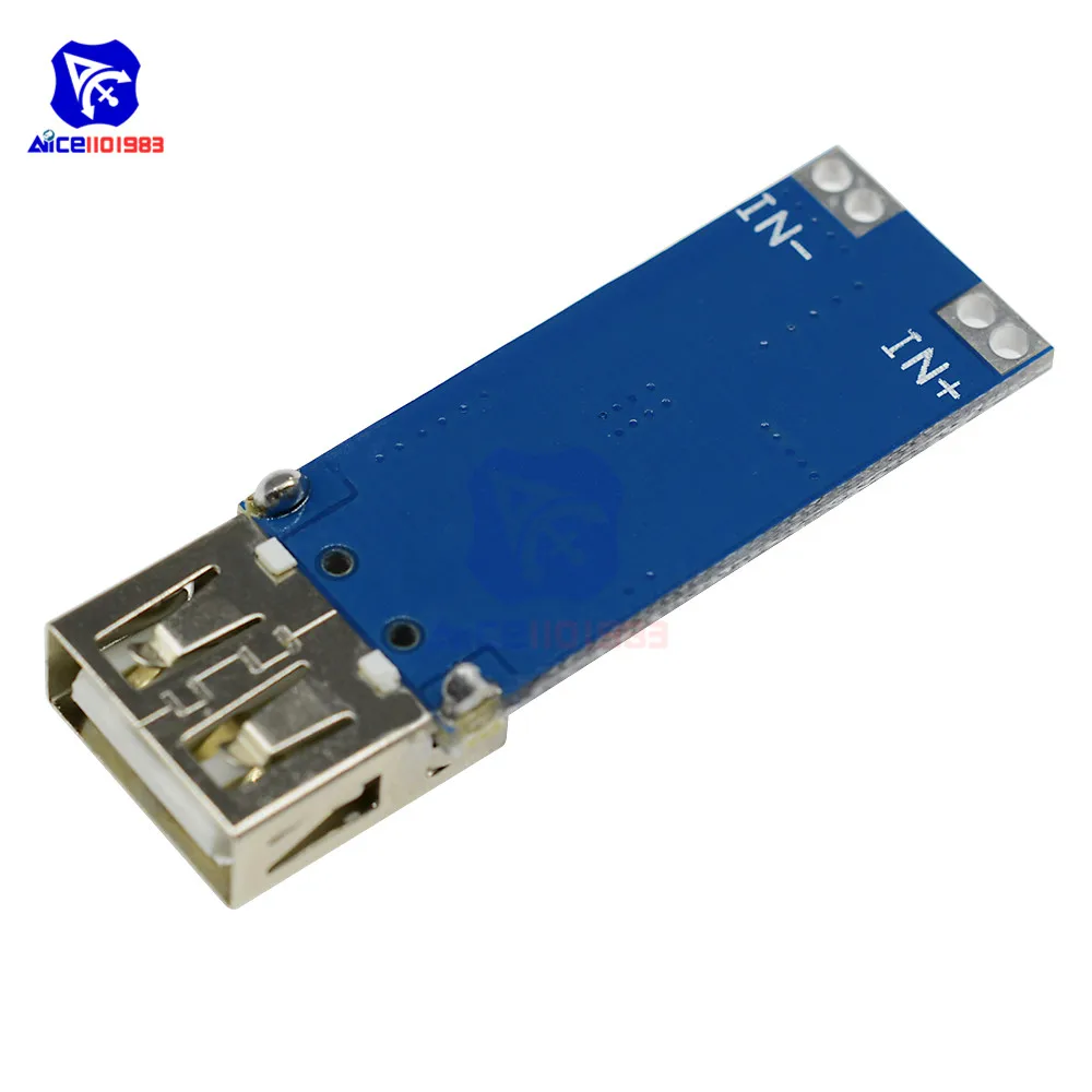 Модуль повышения мощности diymore USB 3 в В 7 4 2 до 5 1 А плата преобразователя|dc-dc 3v|dc-dc
