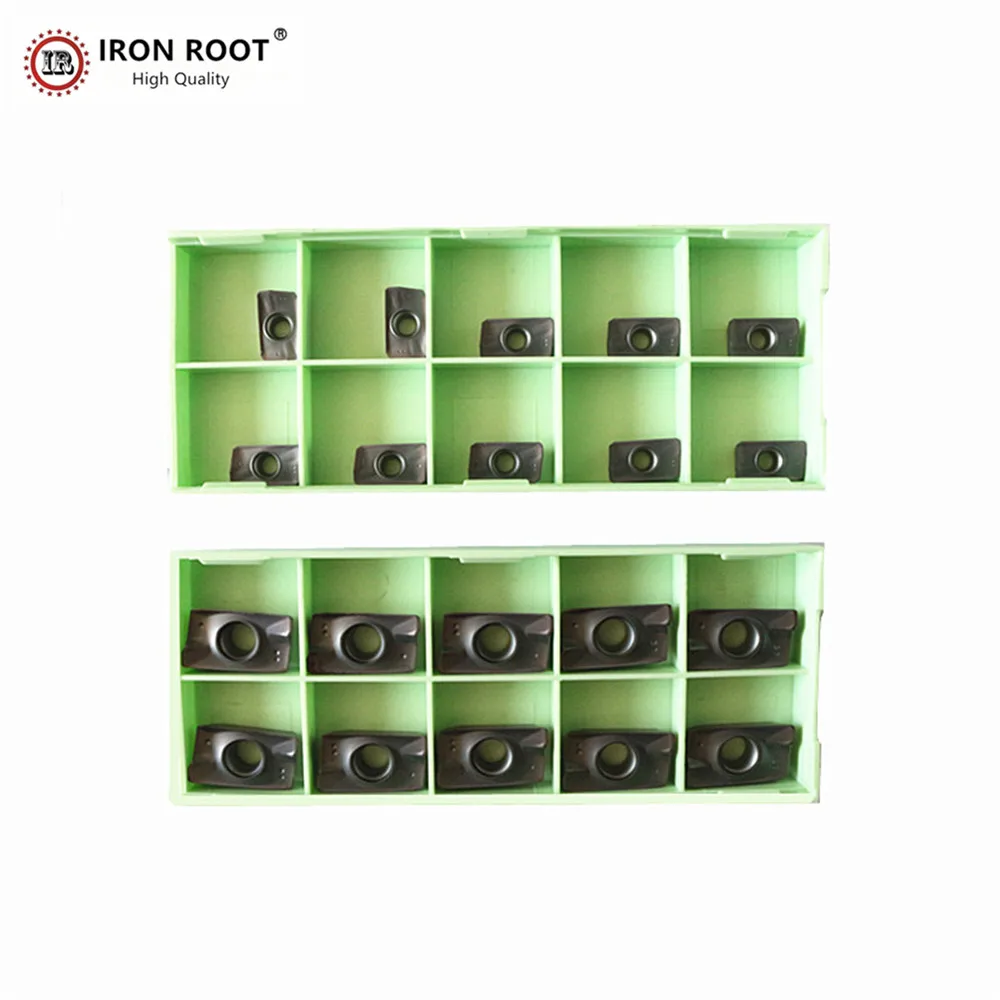 IRON ROOT APMT1135,APMT1604,APMT1605PDER TG1225 CNC Metal Lathe Cutting Tool Milling Carbide Insert For BAP400R Tool Holder