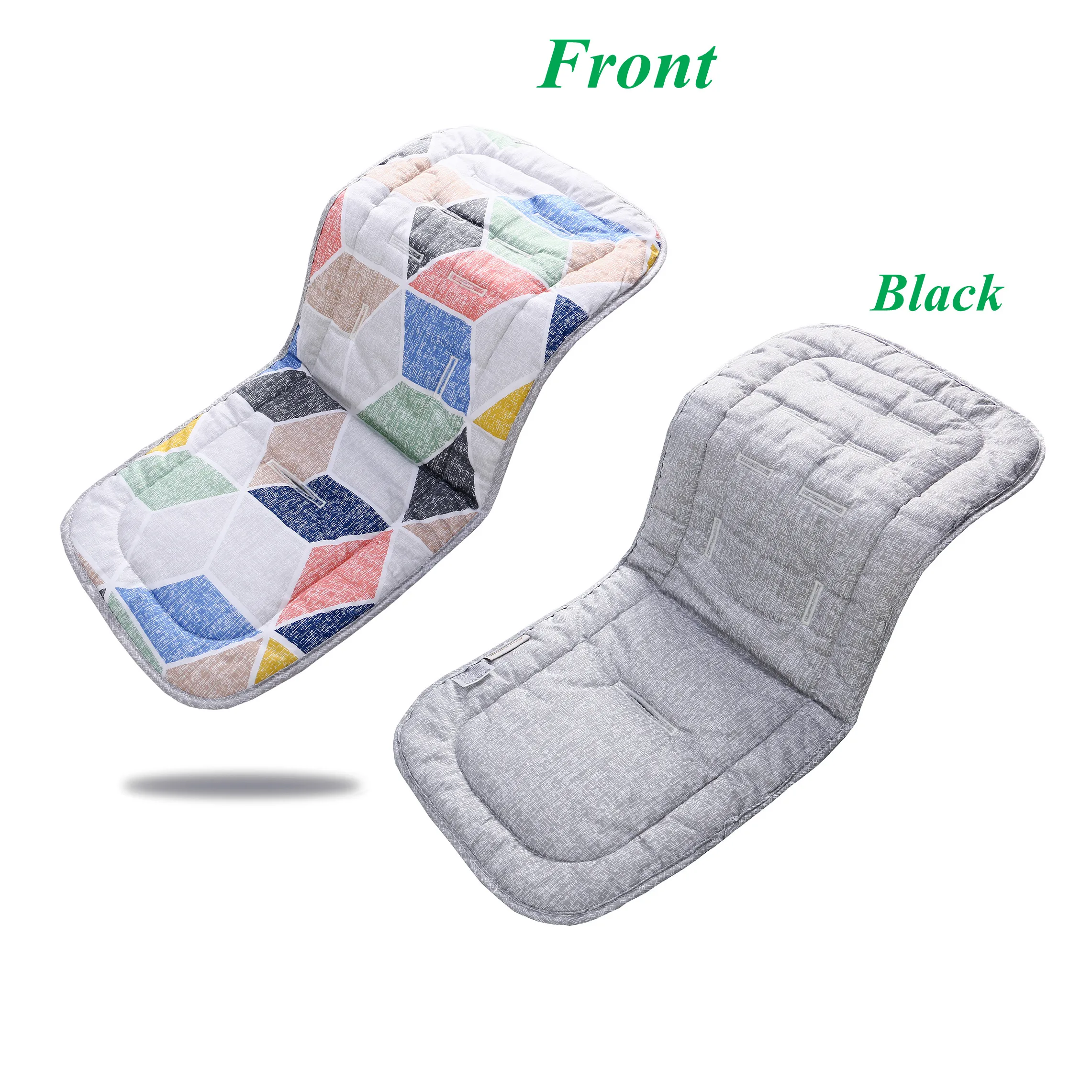 

Universal Baby Stroller Pad Pram Accessories Cotton Newborn Diapers Changing Nappy Pad Pram Seat Cushion Mat for Toddlers