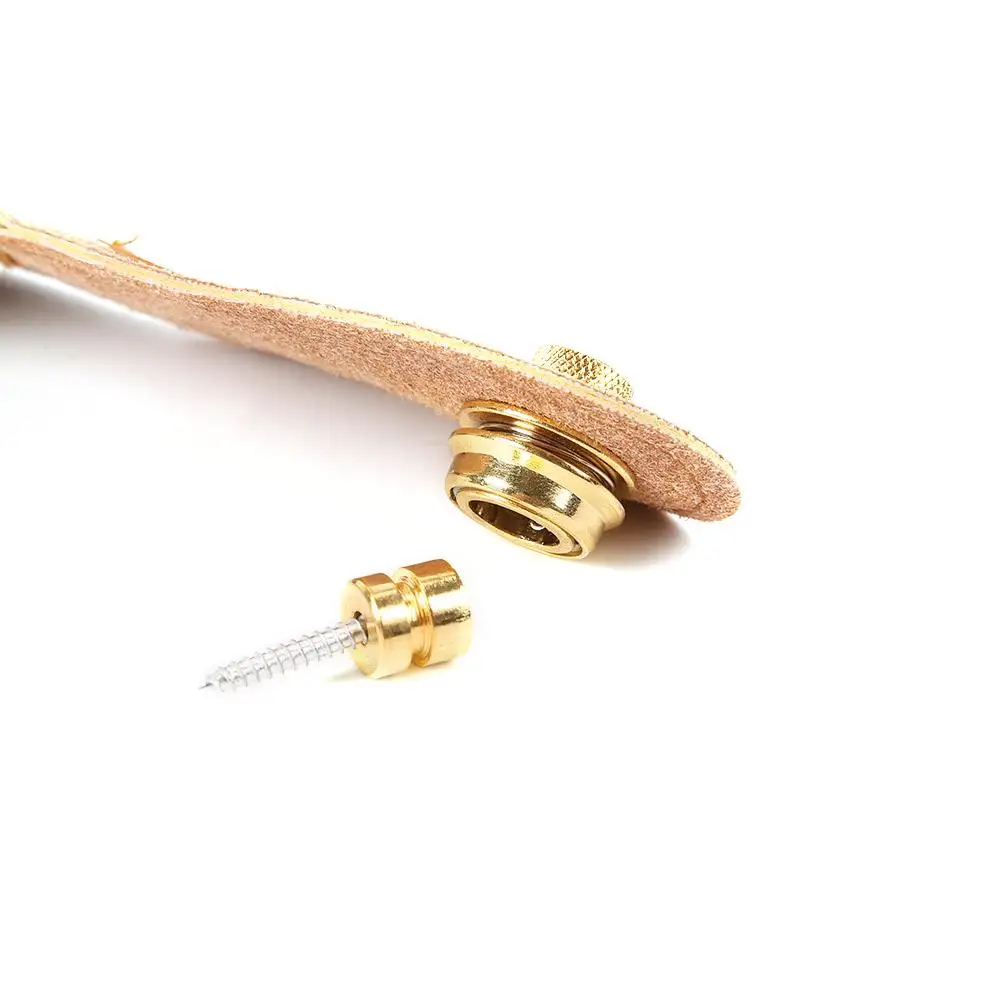gitarre strap lock verchromt straplock taste für alle akustische elektrische bass gitarre gurt leicht fix entfernen schraube free global shippi