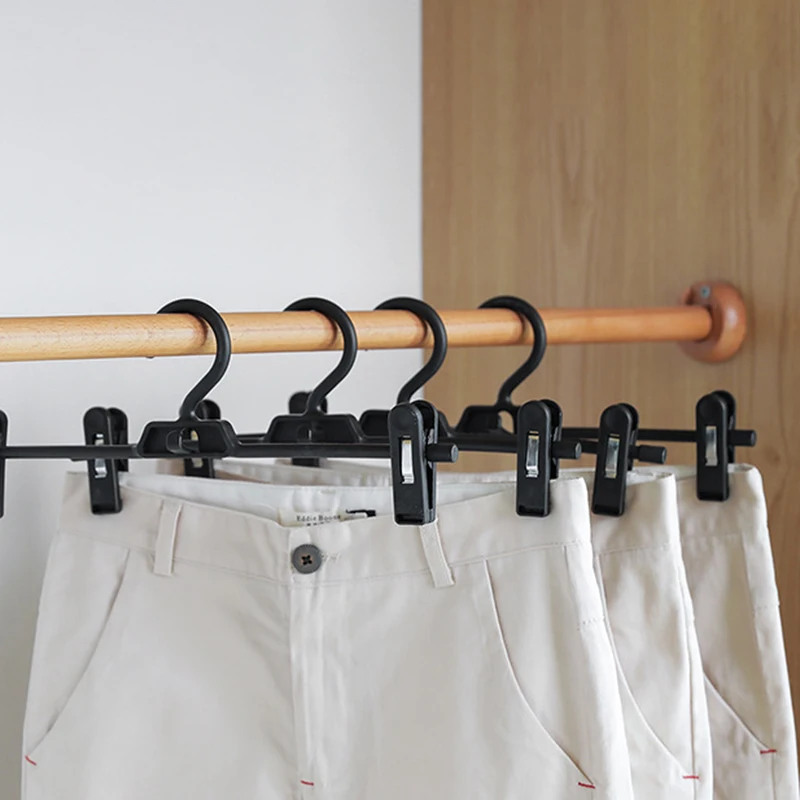 Многофункциональная Нескользящая вешалка для одежды с зажимами крючки сушилка