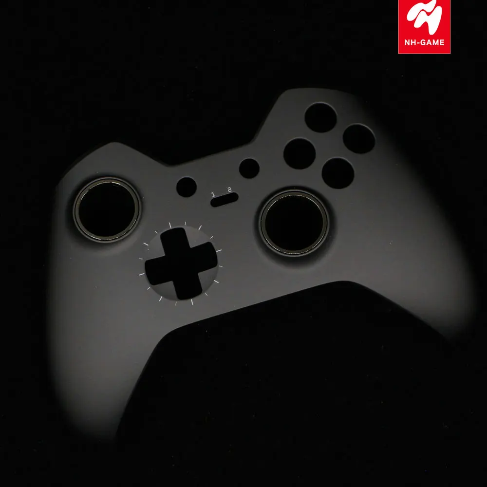 Сменные ручки для xbox ONE Elite Gamepad прорезиненная ручка Задняя ручка для контроллера задняя крышка чехол Корпус оболочка - Цвет: Front Shell