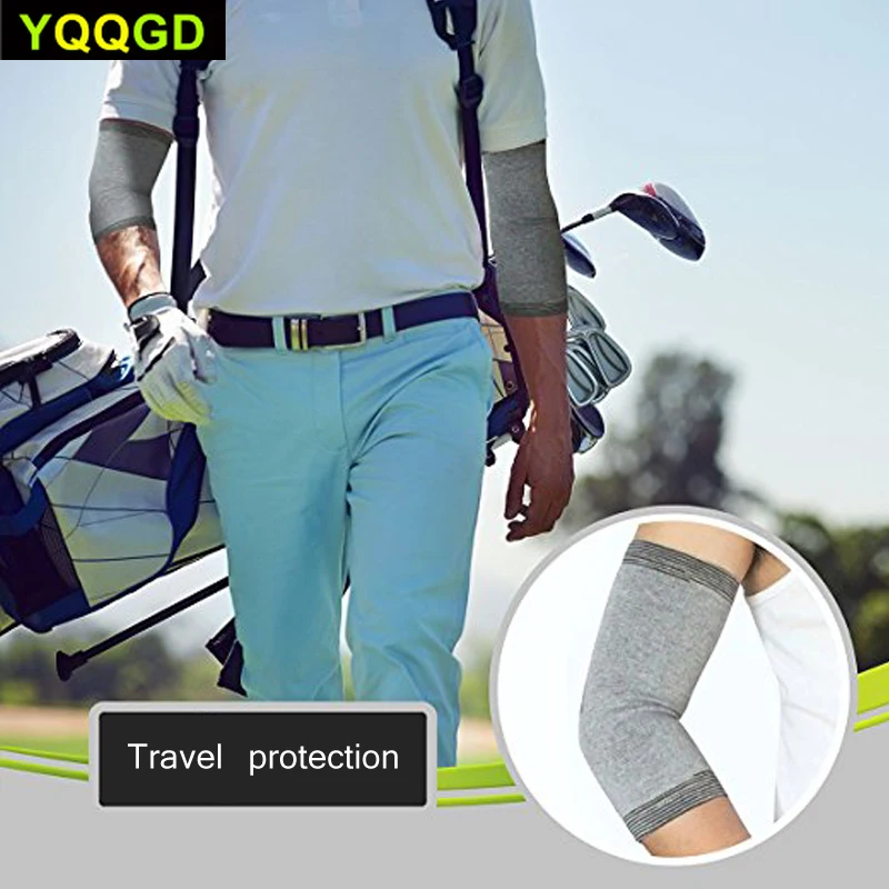 1Pair Elbow Compression Support Sleeve Brace Band for Recovery Training Aid Provides Pain Relief suit Men & Women | Красота и