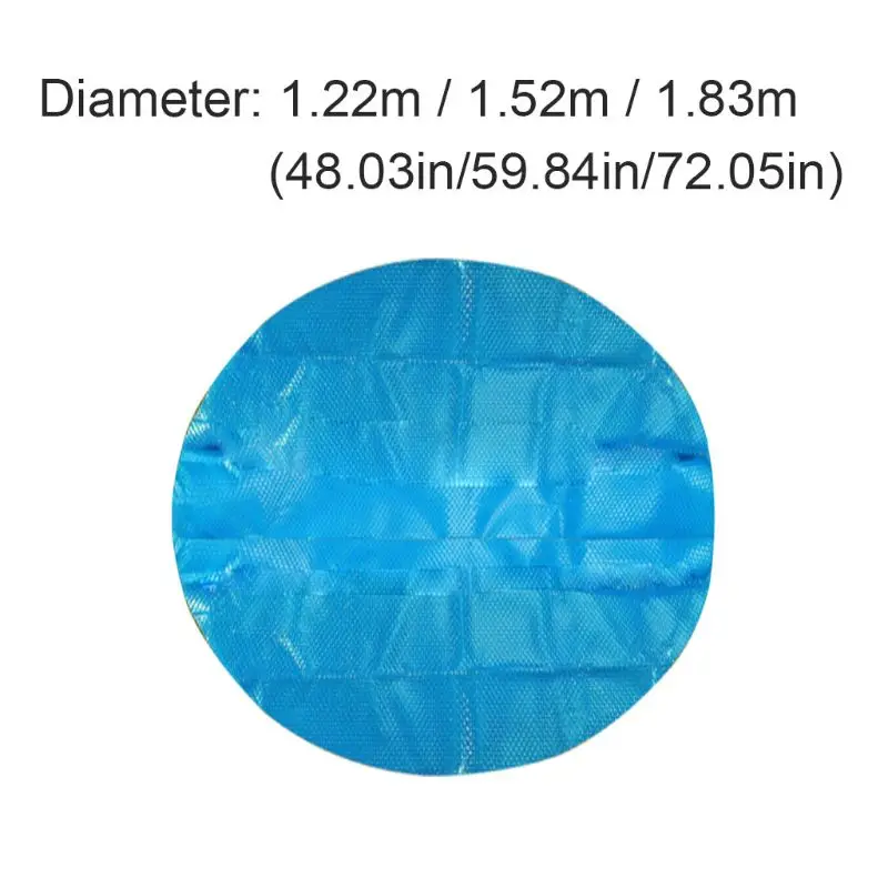 

Swimming Pool Cover Protector Dust Rainproof Durable Round Tarpaulin for Family Garden Pools Accessories