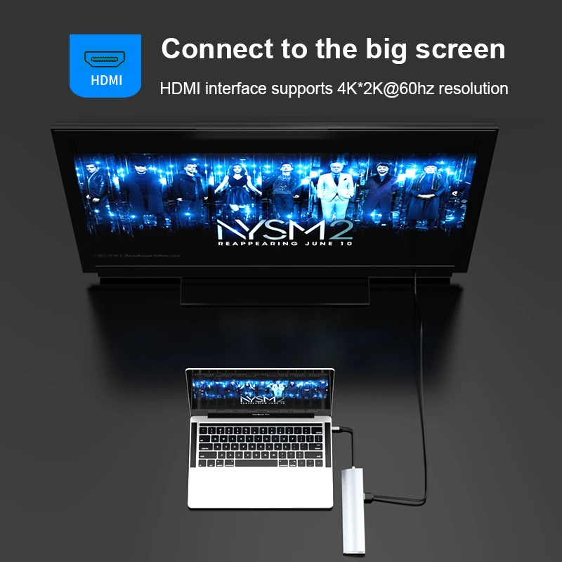 Basix USB C концентратор Док Станция Адаптер Тип к 3 0 HDMI совместимый RJ45 VGA PD для MacBook Pro
