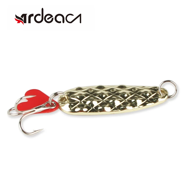 Металлическая блесна в виде ложки рыболовная приманка жесткие приманки