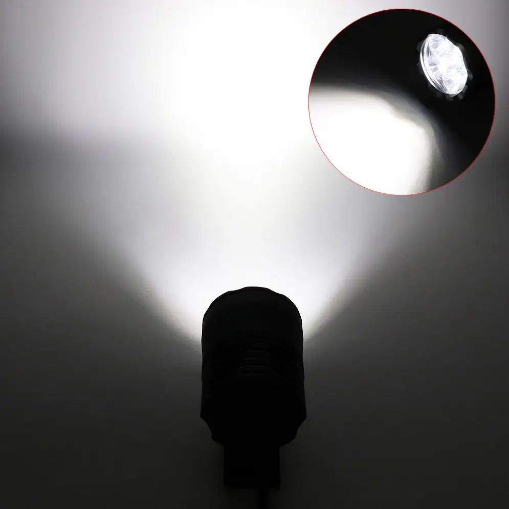 

12V 60W 10000LM High Power Spotlight Headlight with 6 LED Lamp Beads for Motorbike