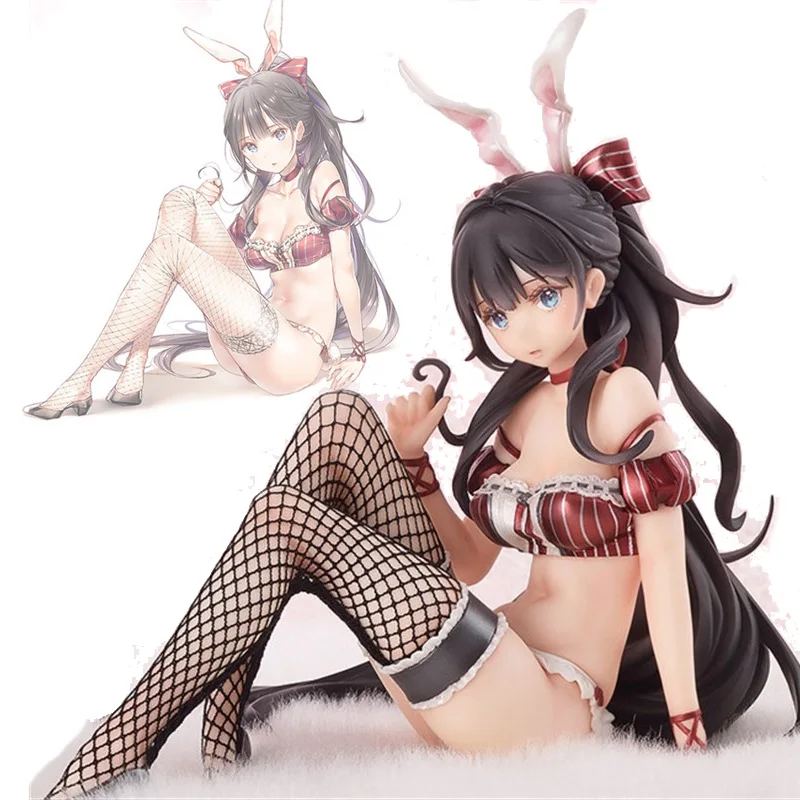 

Аниме Крис Сара сексуальный кролик девушка Лежащая ПВХ экшн-фигурка для взрослых Коллекционная модель Кукла игрушки подарок