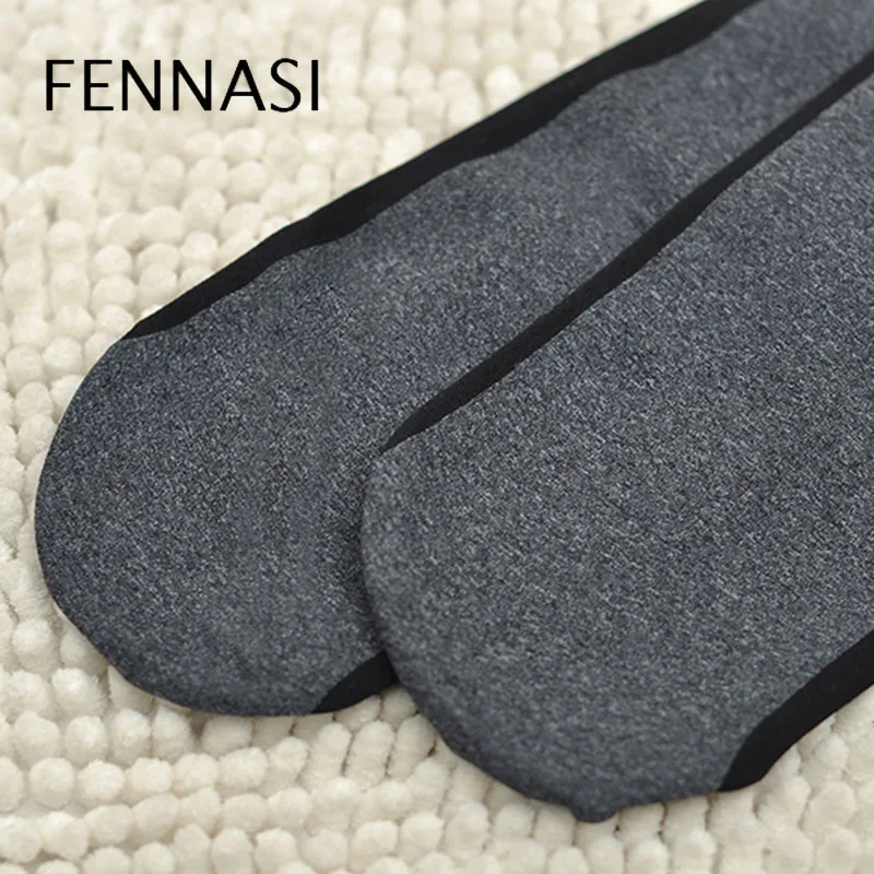 Пикантные женские нейлоновые колготки FENNASI лоскутные пикантные Стикеры для