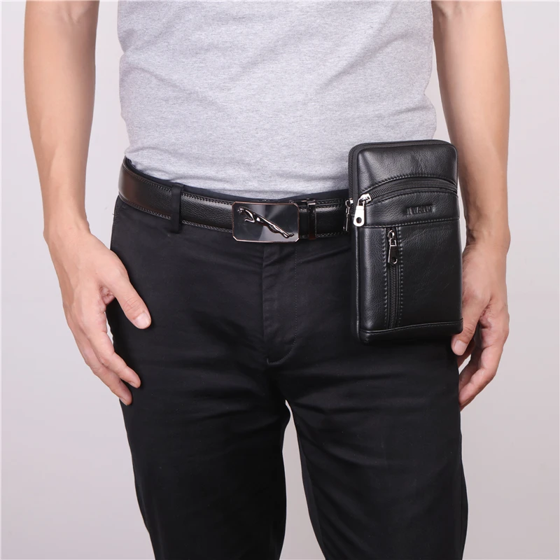 Сумка мессенджер мужская из натуральной коровьей кожи нагрудная Сумочка через