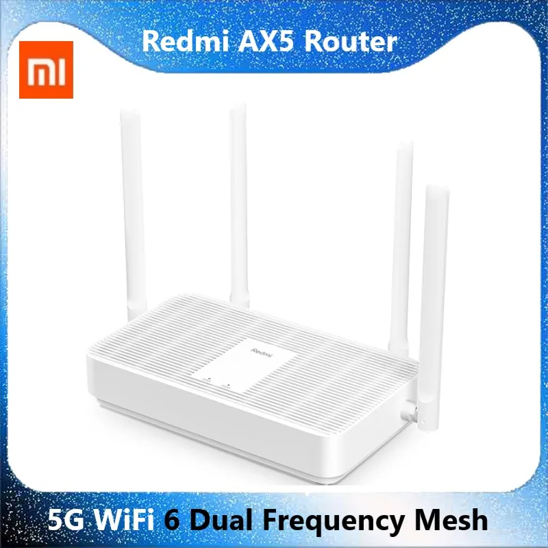 Новый роутер Xiaomi Redmi AX5 Wi-Fi 6 сеток гигабитный 2 4/5 0 ГГц двухдиапазонный