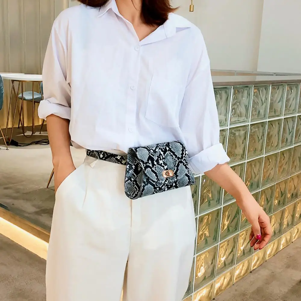 Женская сумка на пояс искусственная кожа банан 2020 | Багаж и сумки