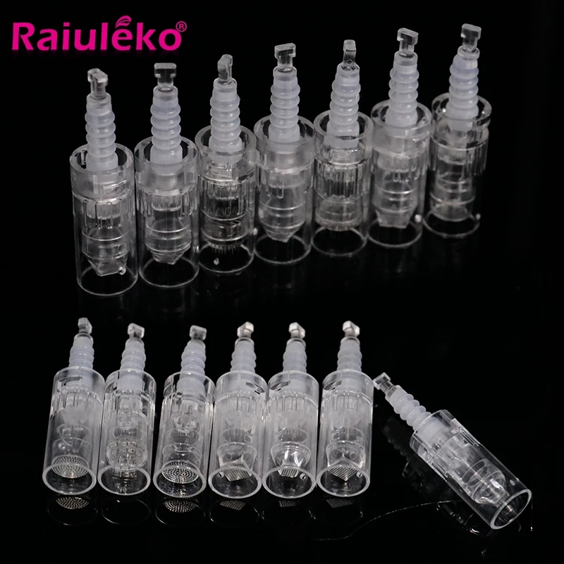 10/20/50 шт Dr. Ручка Запасные иглы Microneedling 9 Pin/12-контактный/36 штифт винт Порты и разъёмы картридж Иглы для татуировки