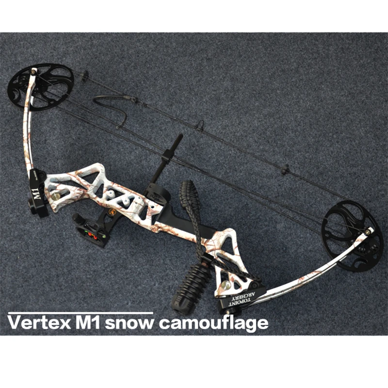 M1Archery блочный лук M1 блочный лук IBO конечности для охоты стрельбы кемпинга оборудование высокого качества материал композитный лук поле