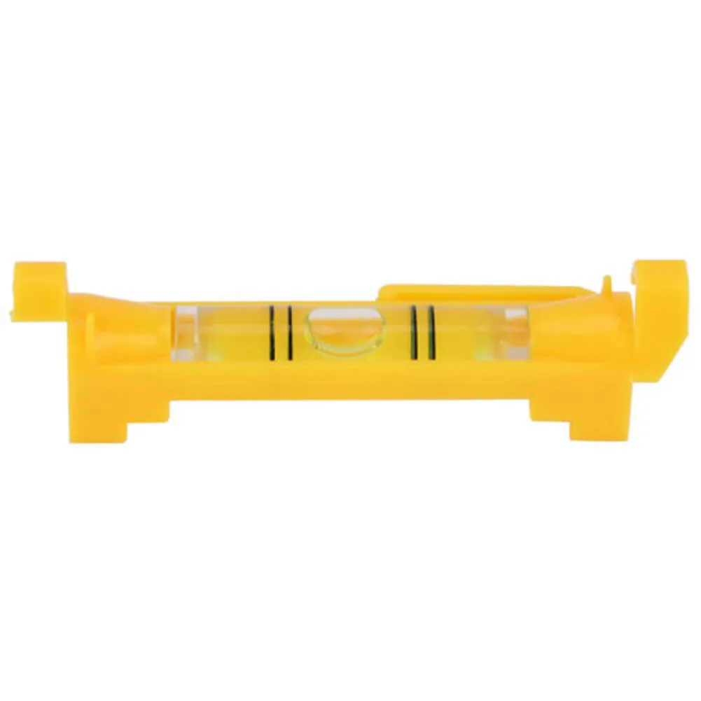 

5 Pcs Mini Level 75mm Yellow Pen Hanging Level Bubble Level Picture Frame Mural Level Calibration Accessories
