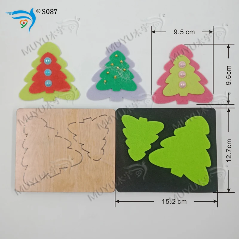 Рождественская tree-S087 DIY скрапбукинга прессформы/режущий инструмент