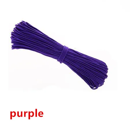 purple 10M 10 м 4 мм/10 мм цветной плетеный нейлоновый шнур для кемпинга, веревка ручной работы, веревка для одежды, шнуры для украшения дома - Цвет: purple 10M