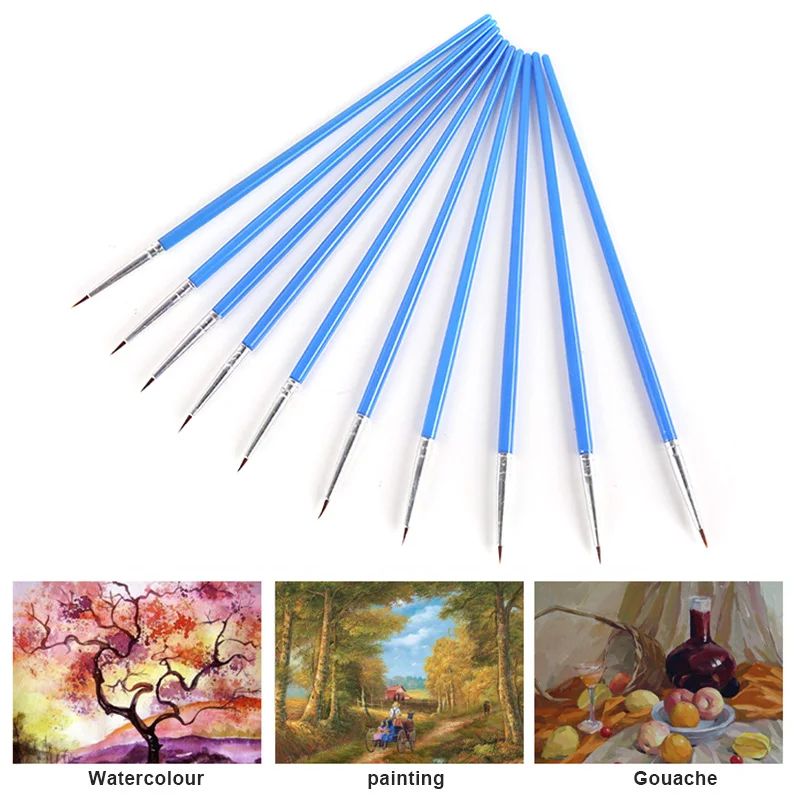

50pcs Micro Extra Fine Detail Painting Brushes Art Craft Paint Brushes Set VDX99