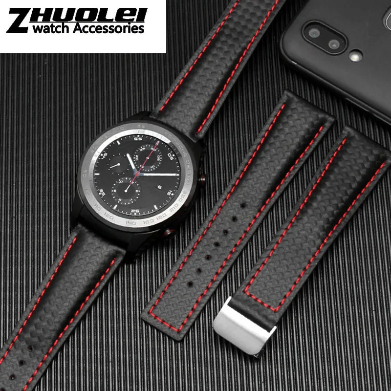 Ремешок для часов Amazfit Samsung Gear S3 22 мм из углеродного волокна|Ремешки часов| |