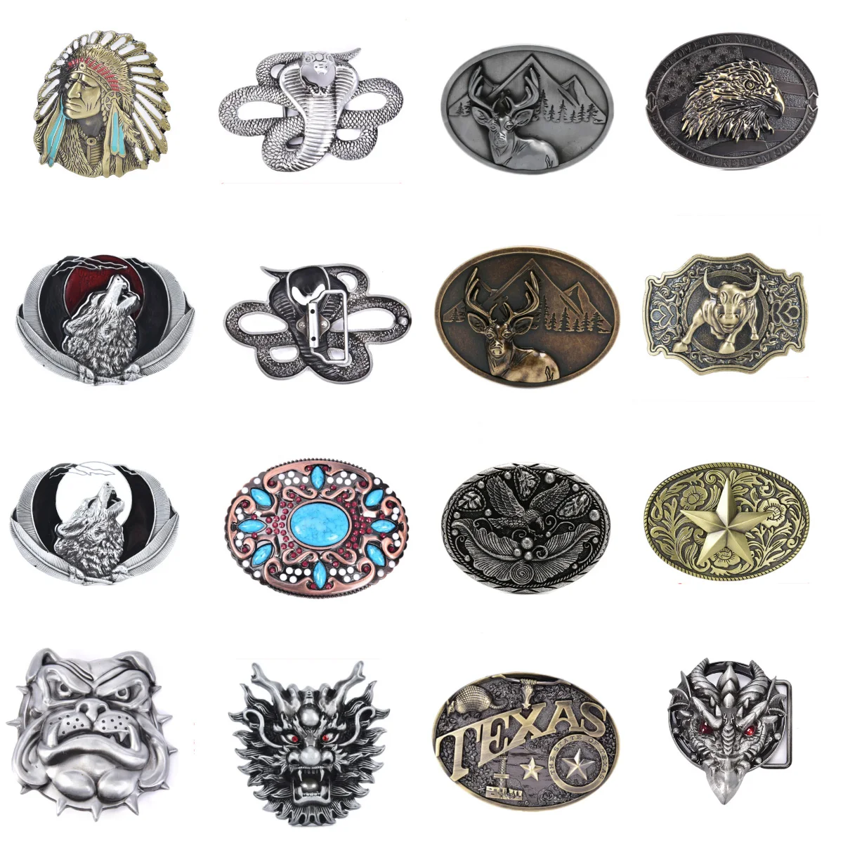 Мужская пряжка для ремня ковбойская и металлический инструмент подходит шириной