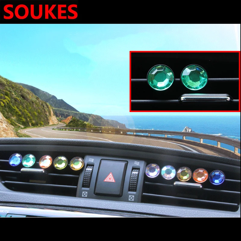 Алмазный автомобильный ароматизатор освежитель воздуха парфюмерный диффузор