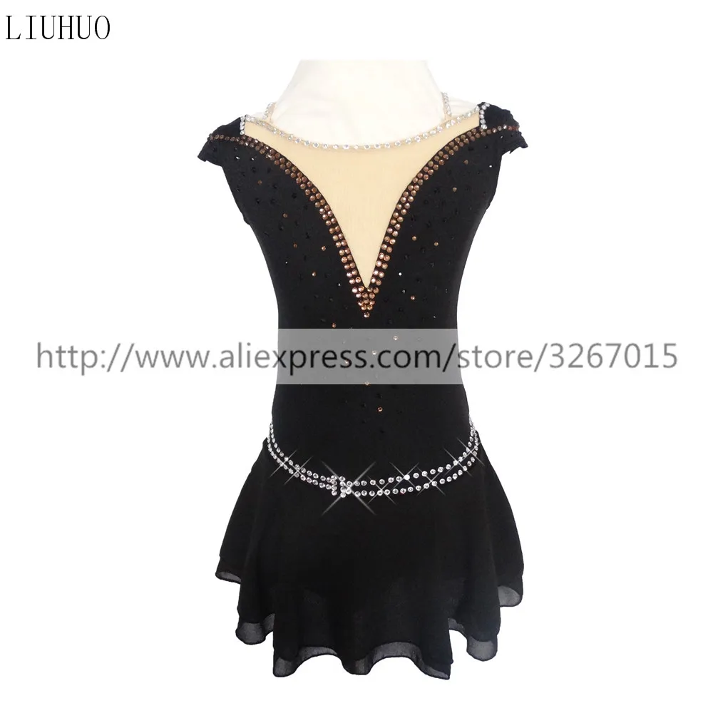 Платье для катания на коньках без рукавов|Бальные танцы| |