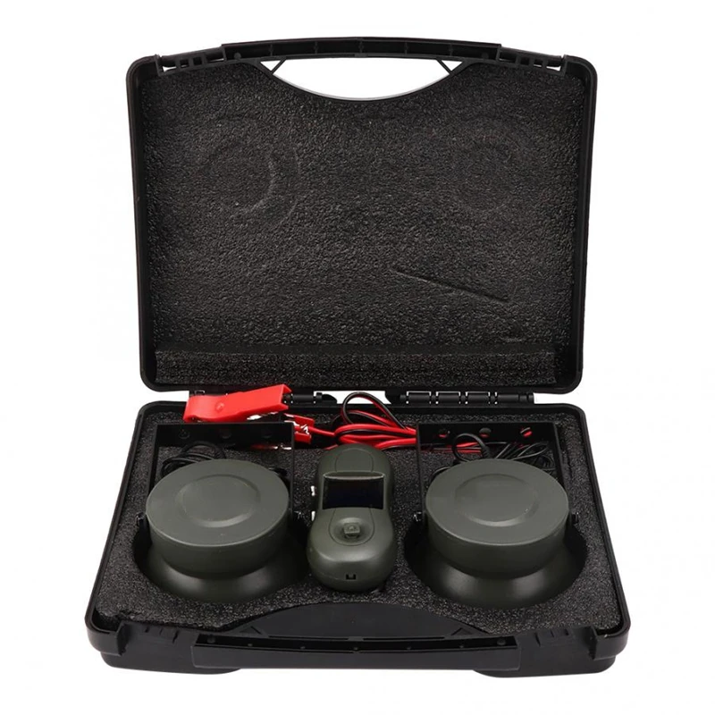 

Timed Bird Beeper 50W 150DB Bird Caller with Two 50W Speakers,Timing, 200 Bird Voice Amplifier Player for Hunting Decoy