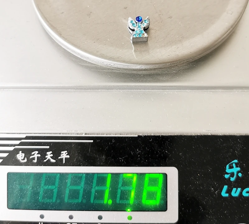 10 шт 8 мм стразы талисманы бусины &quotСчастливый Ангел&quot &quotсделай сам&quot