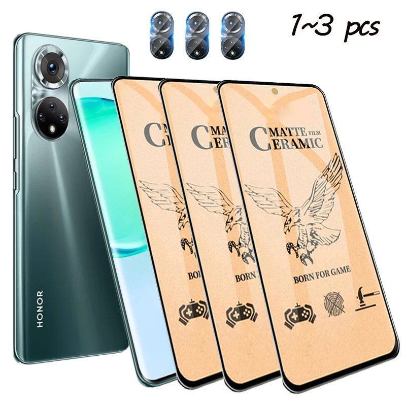 

soft matte ceramic glass for honor 50 pro 50 se honor 50 camera screen protector xonor honor 50 lite honor-50 honor50 glass film