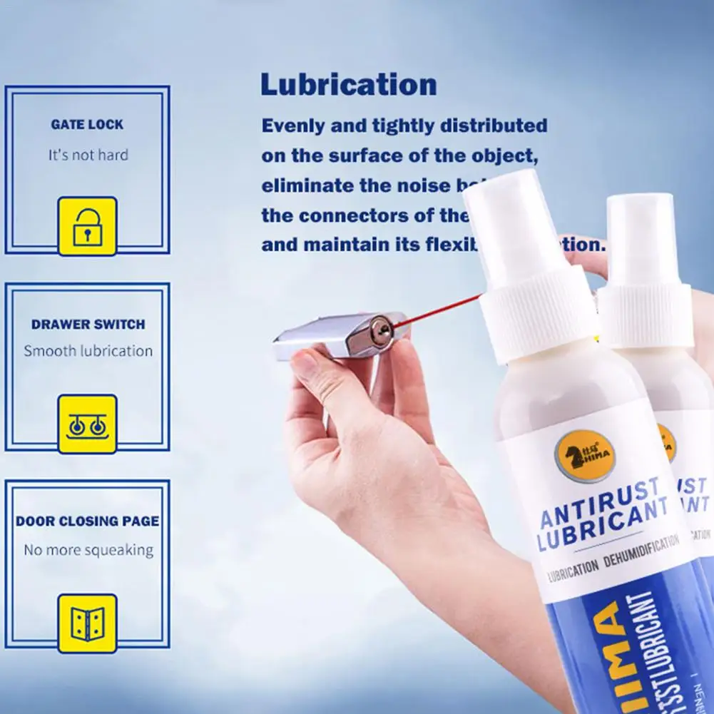 120 мл Антикоррозийная дверь окна антикоррозийной лубрикант для центрального
