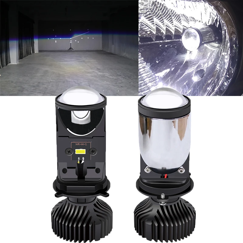 2 шт. Автомобильные светодиодные лампы H4 9003 90 Вт 6500 К|Передние LED-фары для авто| |