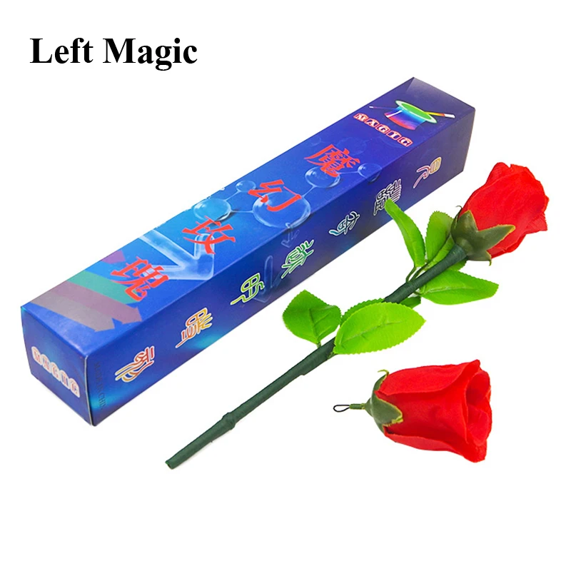 Волшебные трюки с розами исчезающий цветок реквизит иллюзии трюк аксессуары