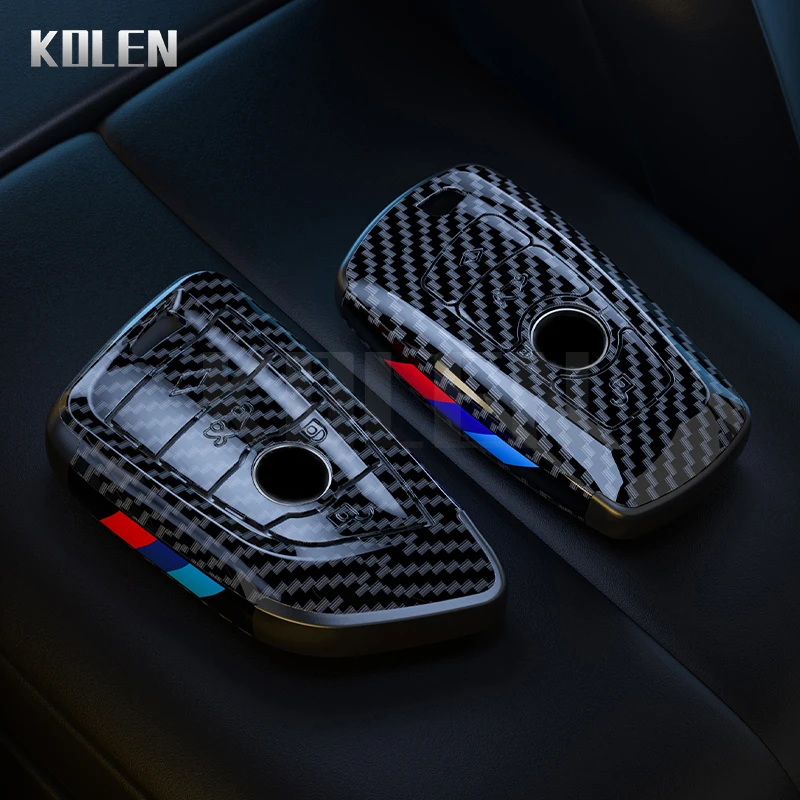 

Carbon Fiber Car Remote Key Case Cover Shell Protector For BMW F10 F11 F20 F30 Series 1 2 3 5 7 F15 F16 F48 G01 G30 X1 X3 X5 X6