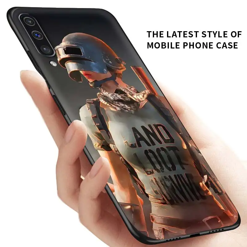 

Hot Pubg Game Phone Case for Samsung Galaxy A50 A10 A20e A30 A40 A70 A51 A71 A21s A31 Back Cover Soft Coque Capa Shell Cell Cell