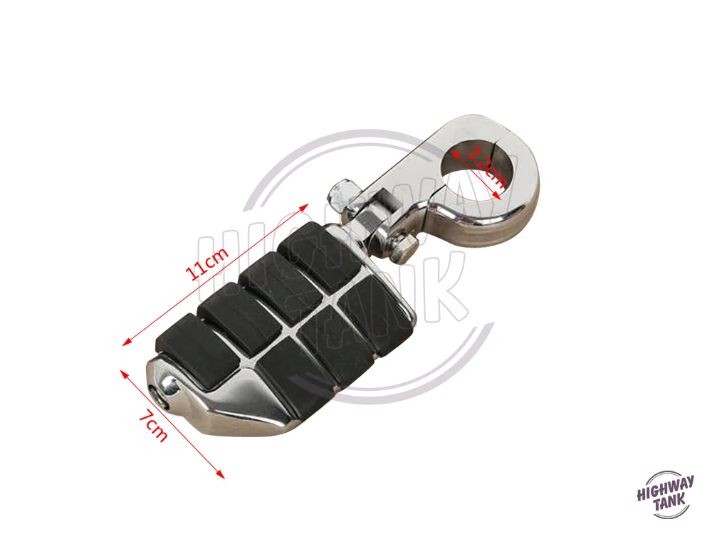 

Universal 1 1/4" 32mm Lion Paw Anti Vibration Foot Pegs Motorcycle Foot Rest case for Harley Honda Yamaha Suzuki Kawasaki Ducati