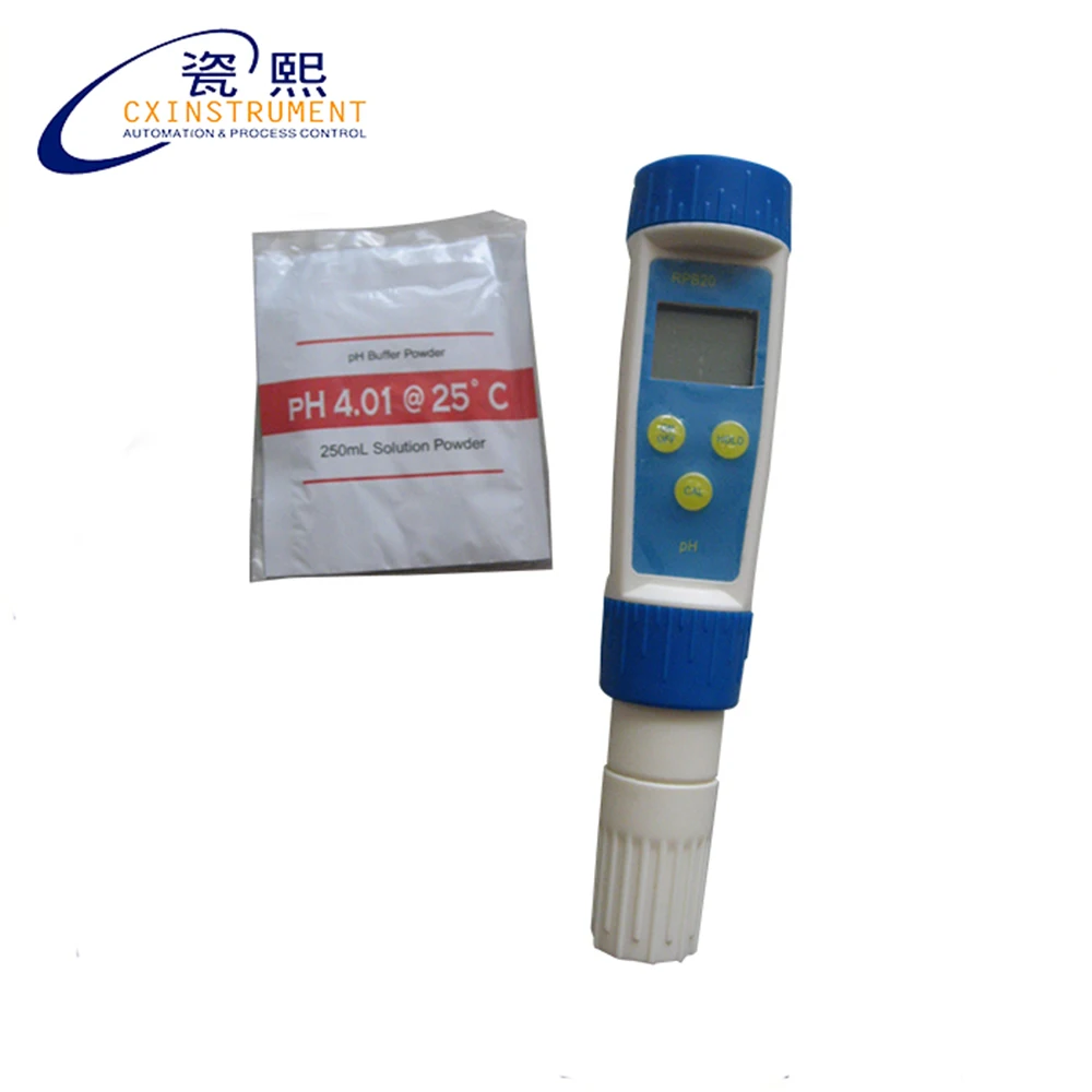 Цифровой pH ручка с температурной компенсацией и диапазоном измерения 0 ~ 14