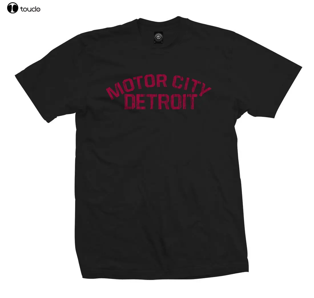 Модная Повседневная футболка-Motor City Detroit-Muscle Car Classic American Motorcycle Fans Charger Hot Rodmake Your Own T