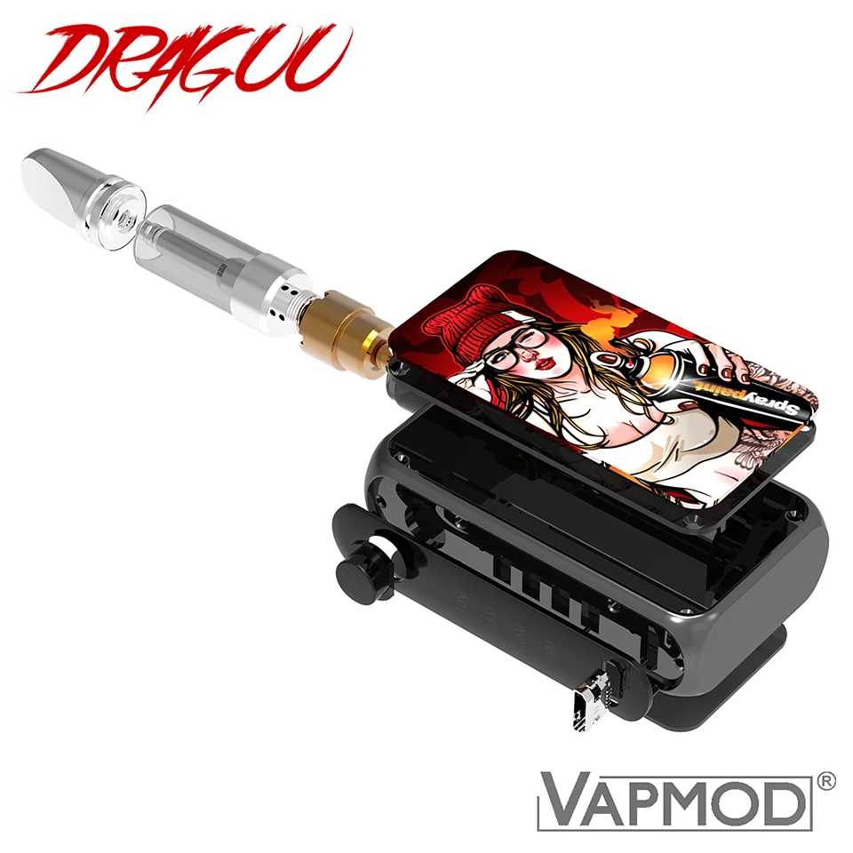 Электронная сигарета Veeape Vapmod Dragoo 3D Express Kit 650 мАч Светодиодный индикатор для 510