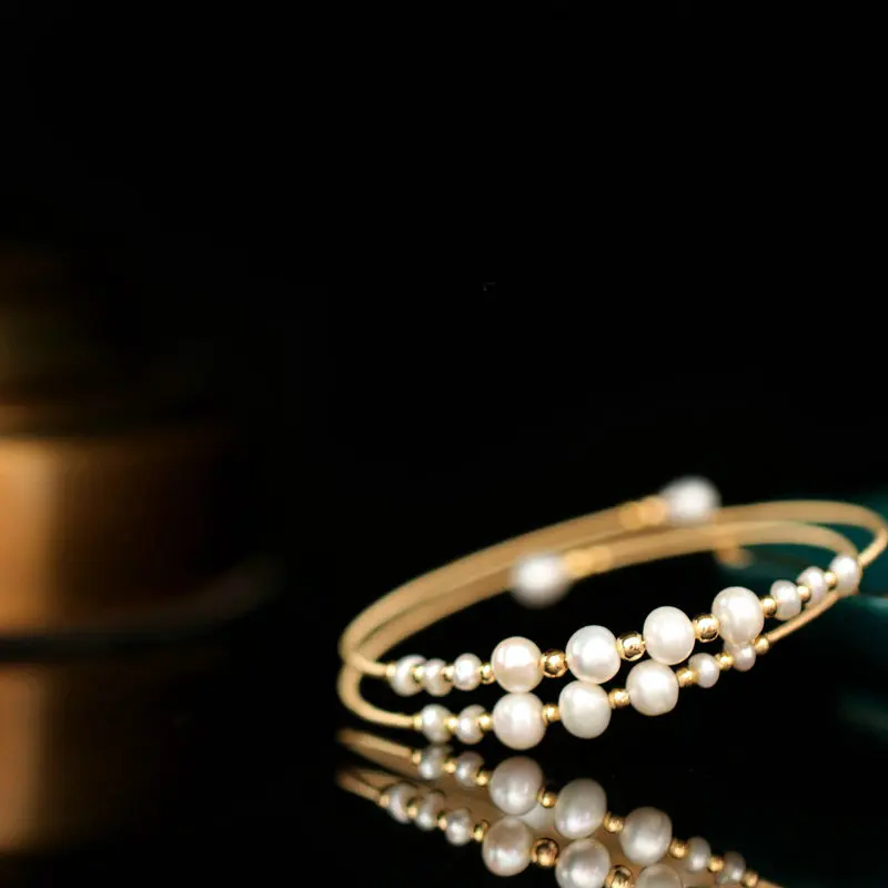 Лидер продаж креативные браслеты ручной работы SINZRY с натуральным пресноводным