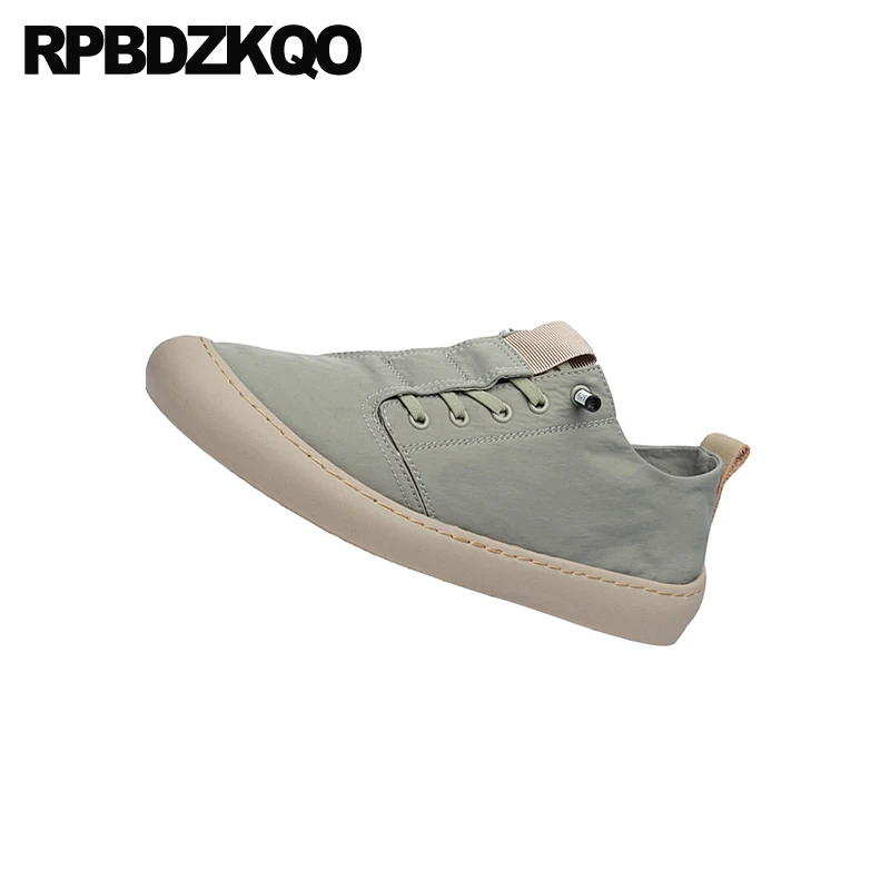 Прогулочная обувь со шнуровкой 2021 подиумная зеленая итальянская брендовые