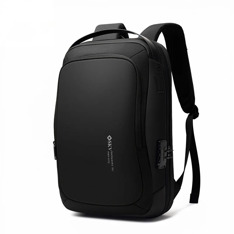 

Anti Theft Zipper Men School Laptop Backpacks Water Repellent Travel Multi USB Charger Male Mochila