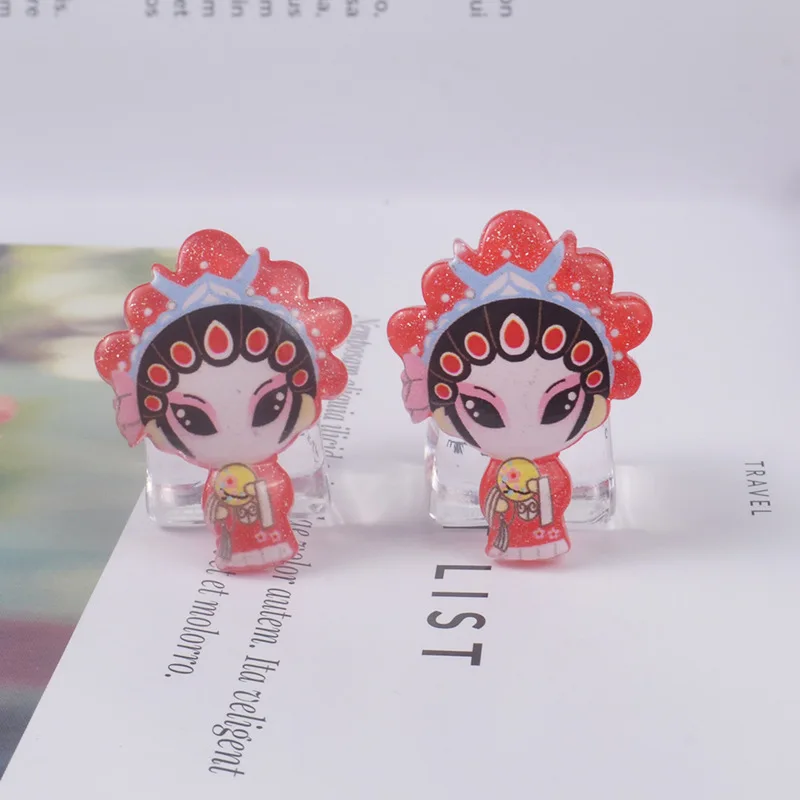 Мультяшные куклы модели супер светильник глина клейкие аксессуары сделай сам