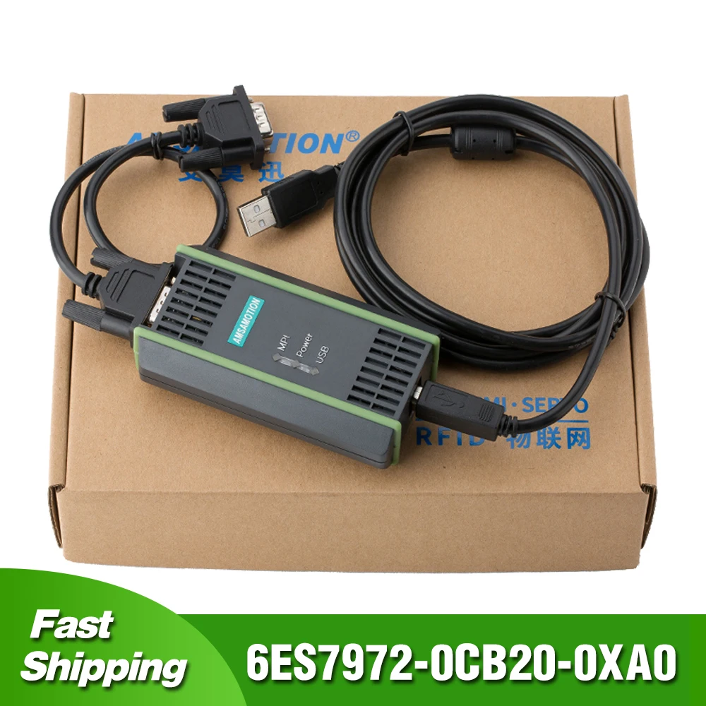 

USB-MPI кабель программирования 6ES7 972-0CB20-0XA0 USB в мпай/DP/PPI сетевой адаптер для Siemens S7-200/300 /400 PLC System USB/мпай