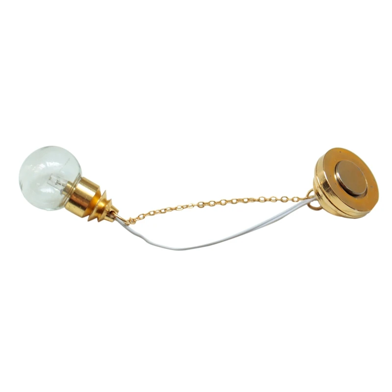 

1:12 DollHouse Scene Mini Lamp Chandelier Can Light Miniature Lamp Chandelier Dollhouse Decoration
