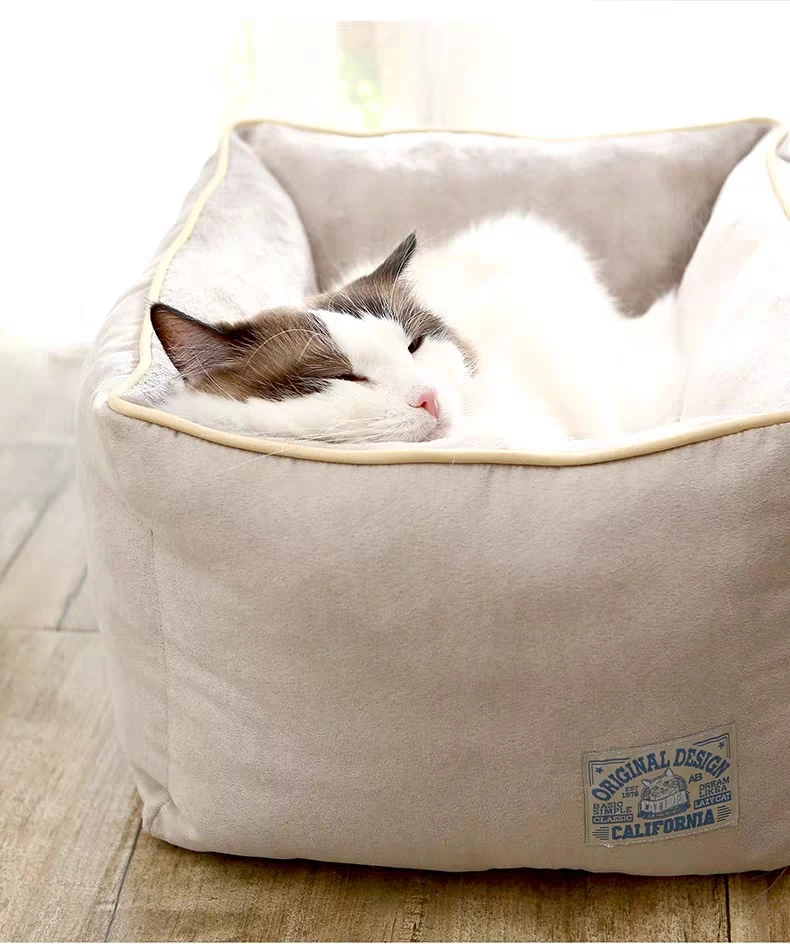 

Soft Dog Bed Sofa Plush Cat Mat Dog Beds For Labradors Large Dogs Bed House