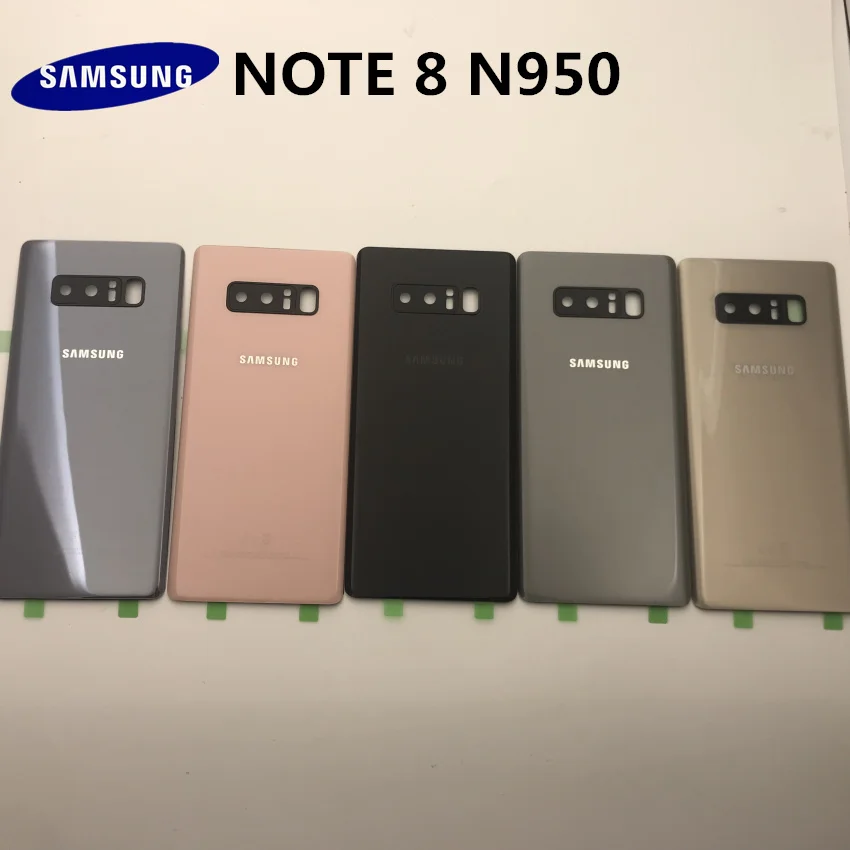 Замена NOTE8 оригинальная задняя панель Батарея стекло задняя дверь Крышка для samsung Galaxy NOTE 8 N950 N950F+ инструмент