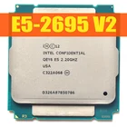 Процессор Xeon E5-2695 V2, ЦП 12 ядер, 2,4 ГГц 8 ГТс 25 Мб 24 потока LGA 2011, 100% нормальная работа